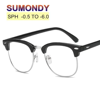 SUMONDY SPH -0.5 -1 līdz -4.5 -5 -5.5 -6 Recepšu Brilles Tuvredzība Sievietēm, Vīriešiem Anti-radiācijas Brilles Tuvredzīgs UF28