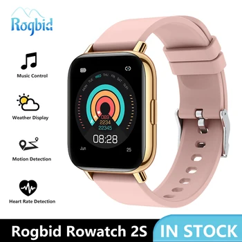 Rogbid Rowatch 2S 1.69 Collu Smartwatch Vīriešiem, Pilna Touch Multi-Sport Režīmā Ar Smart Skatīties Sieviešu Sirds ritma Monitors iOS Android